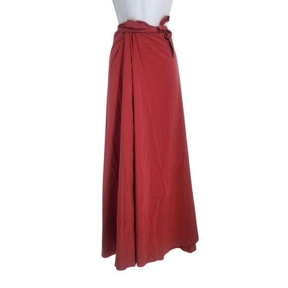 Halara Pink Maxi Wrap Skirt Womens Size Small S - Picture 1 of 3